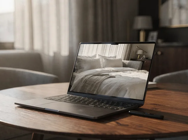 Conceito visual — Hotelaria